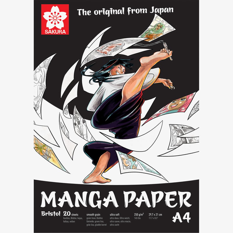 Sakura Sakura Manga Pad - A4