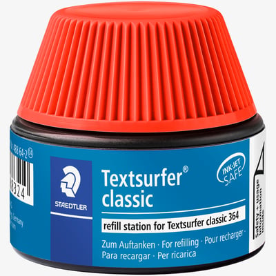 Staedtler Refill Station for Textsurfer Highlighter Pen - Red