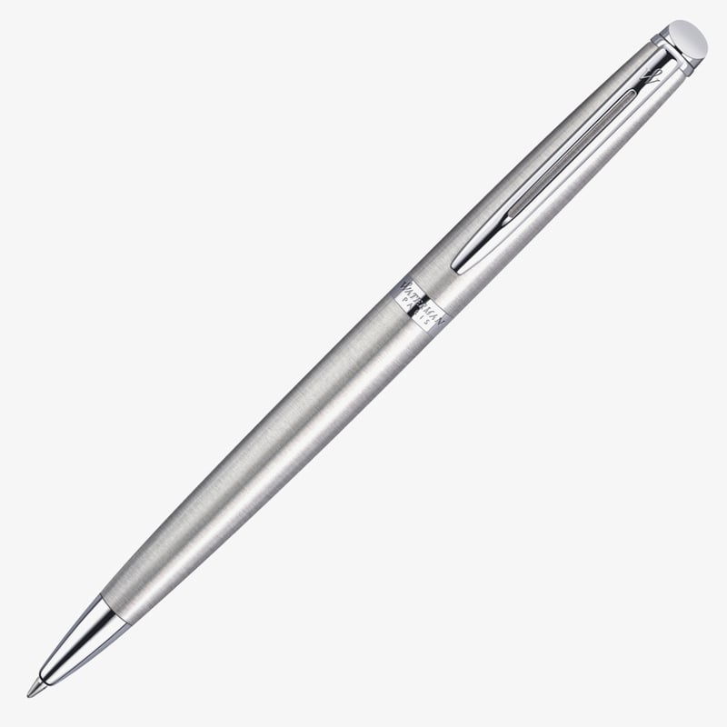 Waterman Waterman Hemisphere Ballpoint Pen - Stainless Steel Chrome Trim