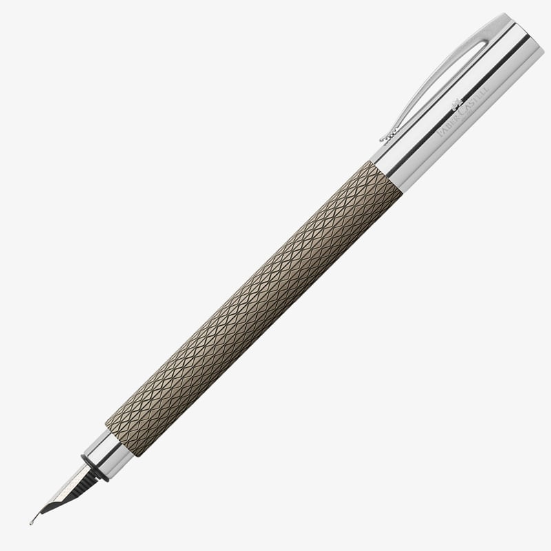 Faber-Castell Faber-Castell Ambition OpArt Fountain Pen - Black Sand