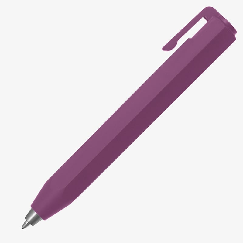 Wörther Worther Shorty Soft-Grip Ballpoint Pen - Violet