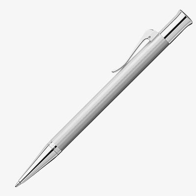 Graf von Faber-Castell Guilloche Ballpoint Pen - Rhodium