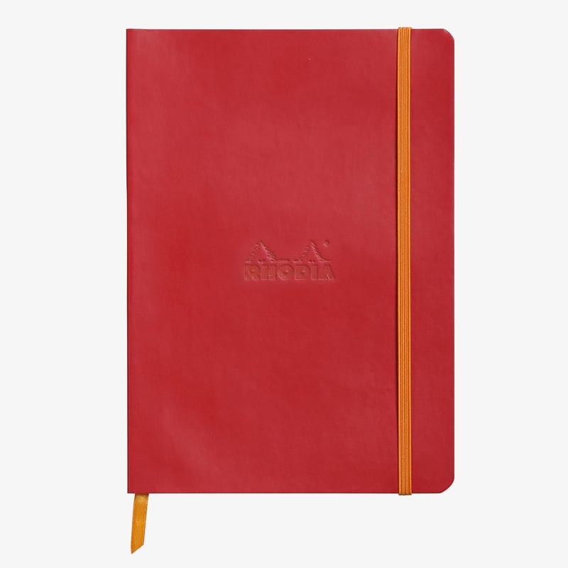 Rhodia Rhodia Softcover Notebook - A5 - Poppy - Dotted