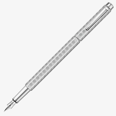 Caran d'Ache Ecridor Fountain Pen - 'Heritage' Palladium Coated