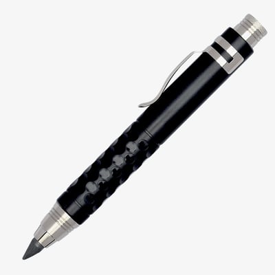 Koh-I-Noor 5306 Mechanical Clutch Leadholder - 5.6mm - Black