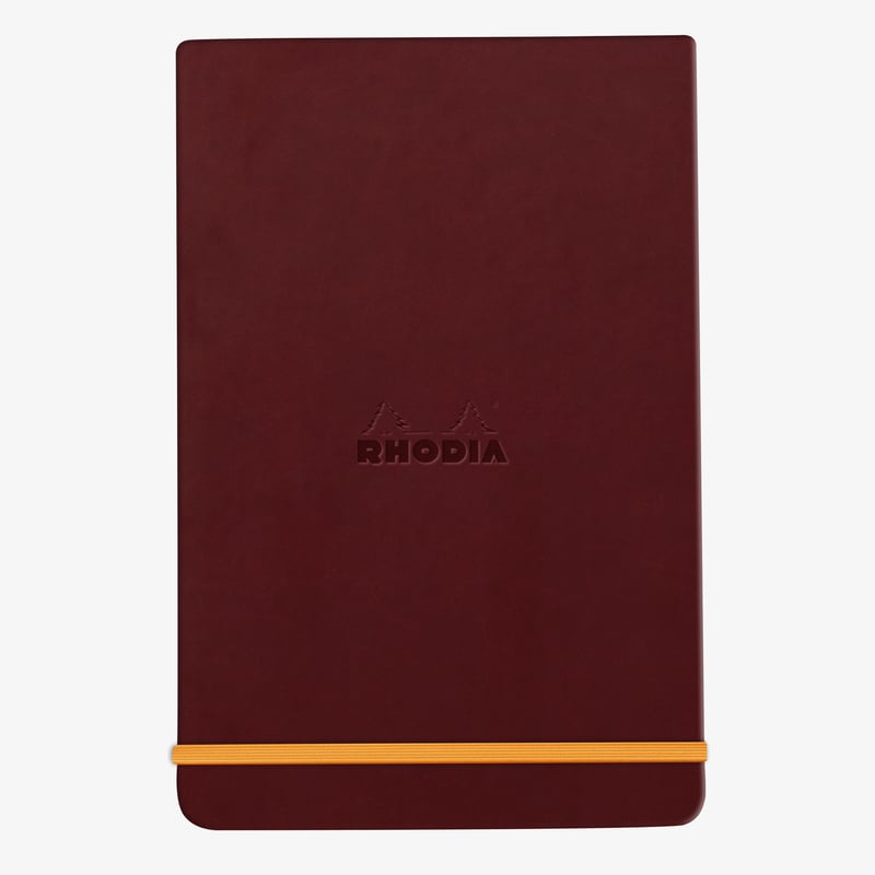 Rhodia Rhodia Webnotepad - A5 - Burgundy - Lined