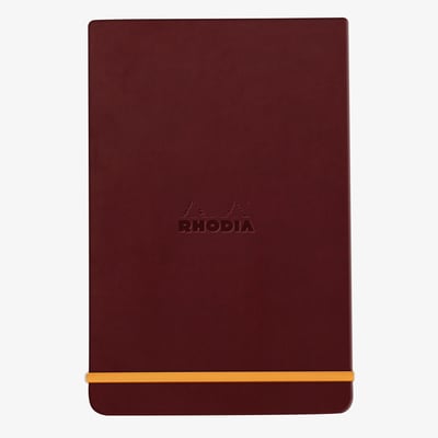 Rhodia Webnotepad - A5 - Burgundy - Lined