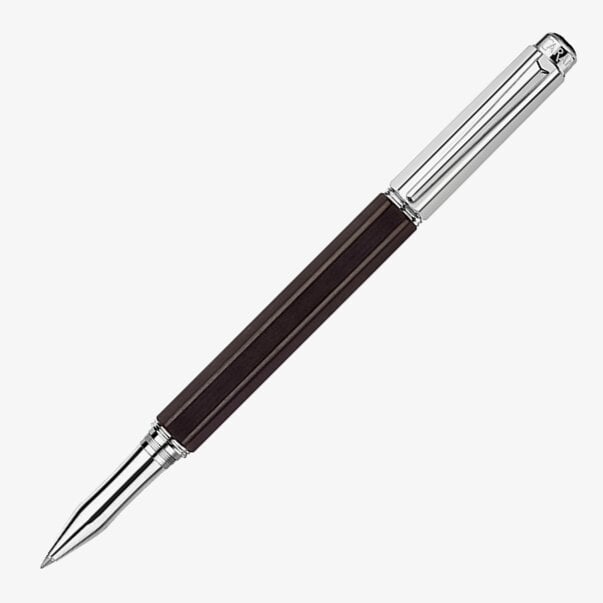 Caran d'Ache Caran d'Ache Varius Ebony Rollerball - Rhodium Coated