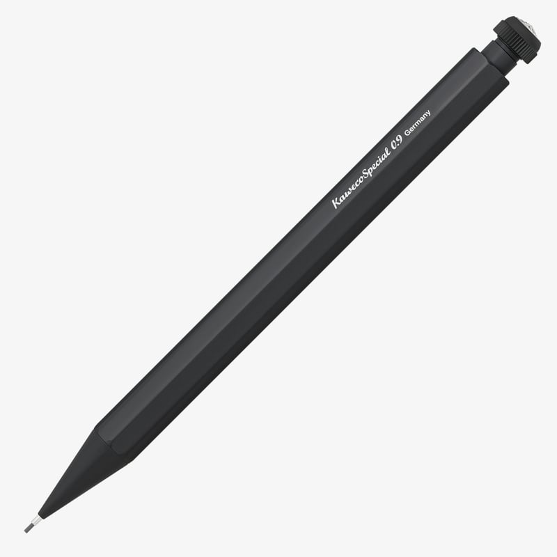 Kaweco Kaweco Special Long Pencil - Black (0.9mm)