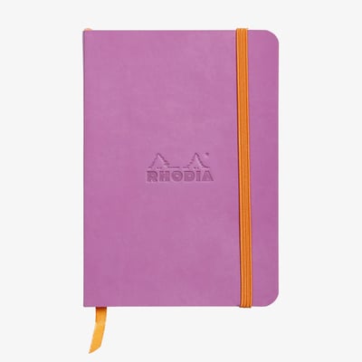 Rhodia Softcover Notebook - Medium - Lilac - Lined
