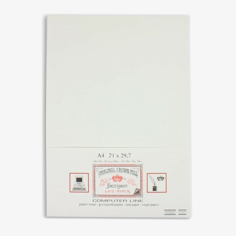Crown Mill Crown Mill Computer Line A4 100gsm Paper - Pack of 50 - White