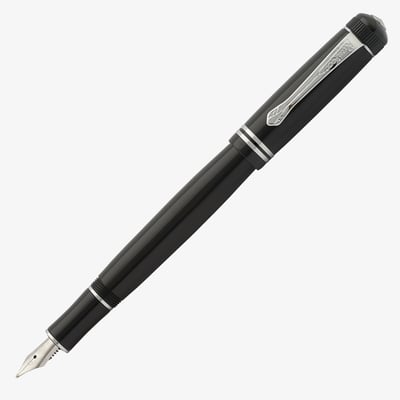 Kaweco DIA 2 Fountain Pen - Black Chrome Trim