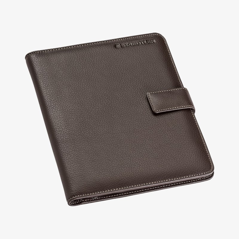 Staedtler Staedtler Premium Leather Conference Folder - A5 Brown