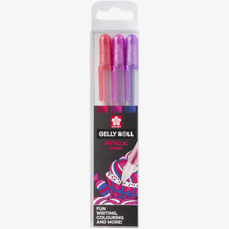 Sakura Sakura Gelly Roll Metallic Gel Pens - Sweets Set (Pack of 3)
