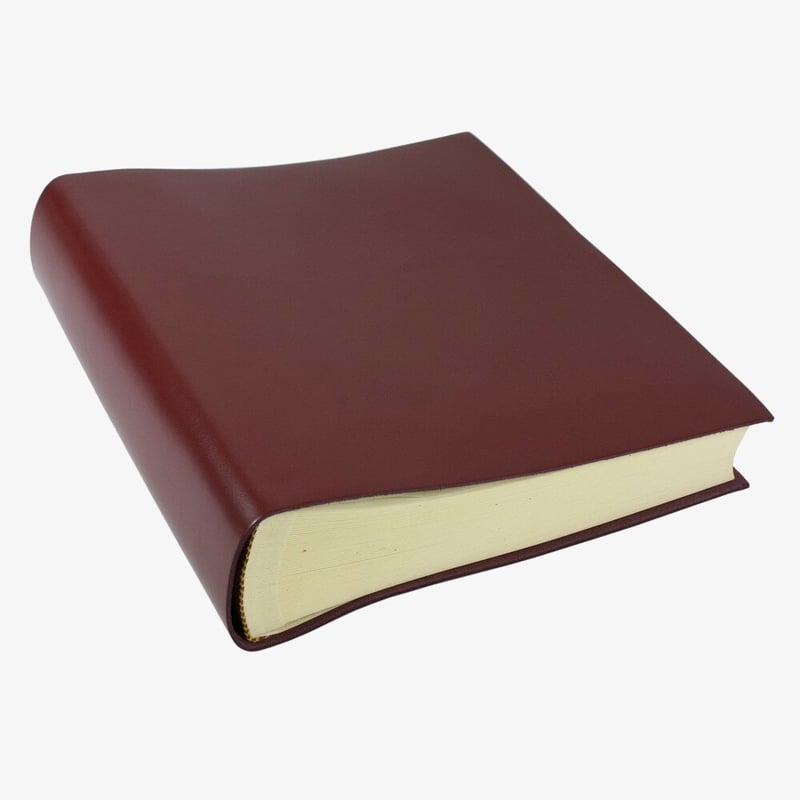 Papuro Papuro Torcello Leather Photo Album - Burgundy - Large