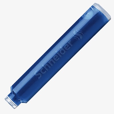 Schneider Ink Cartridges - Blue (Pack of 6)