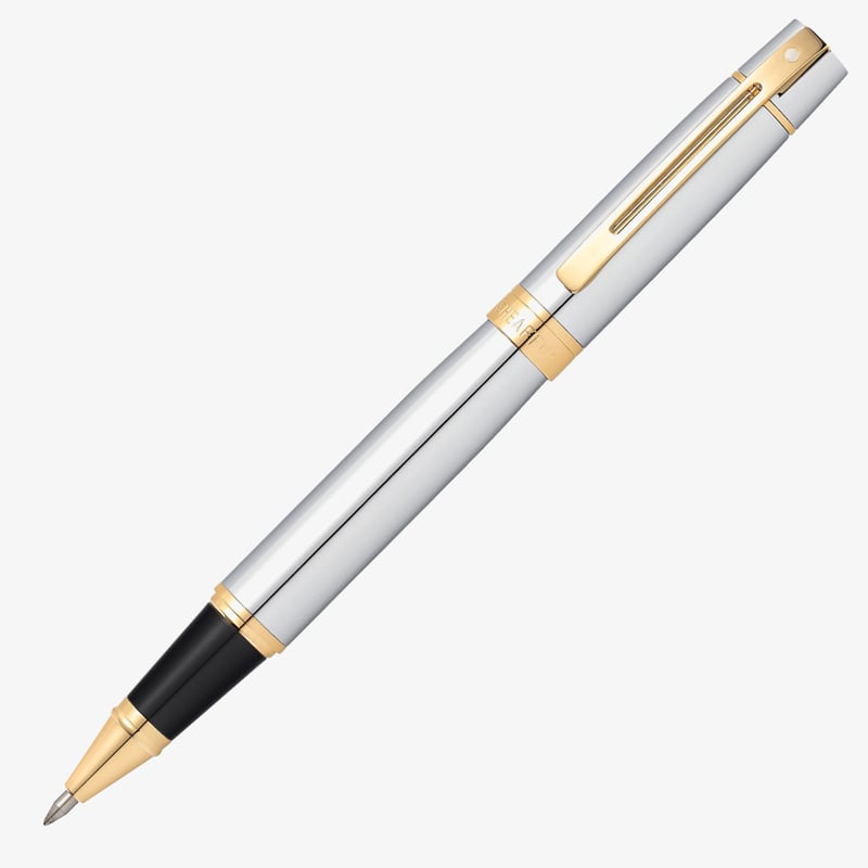 Sheaffer Sheaffer 300 Rollerball Pen - Medalist Chrome & Gold