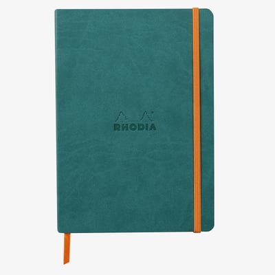 Rhodia Softcover Notebook - A5 - Peacock - Lined