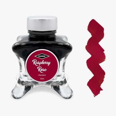 Diamine Inkvent Christmas Ink Bottle 50ml - Raspberry Rose