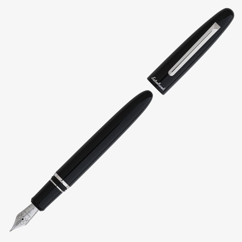 Esterbrook Esterbrook Estie Fountain Pen - Ebony Palladium Trim