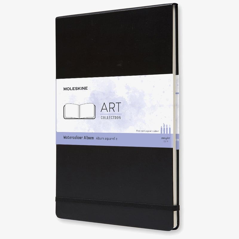 Moleskine Moleskine Art A4 Watercolour Album - Black