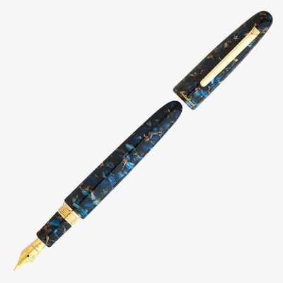 Esterbrook Estie Oversize Fountain Pen - Nouveau Bleu Gold Trim