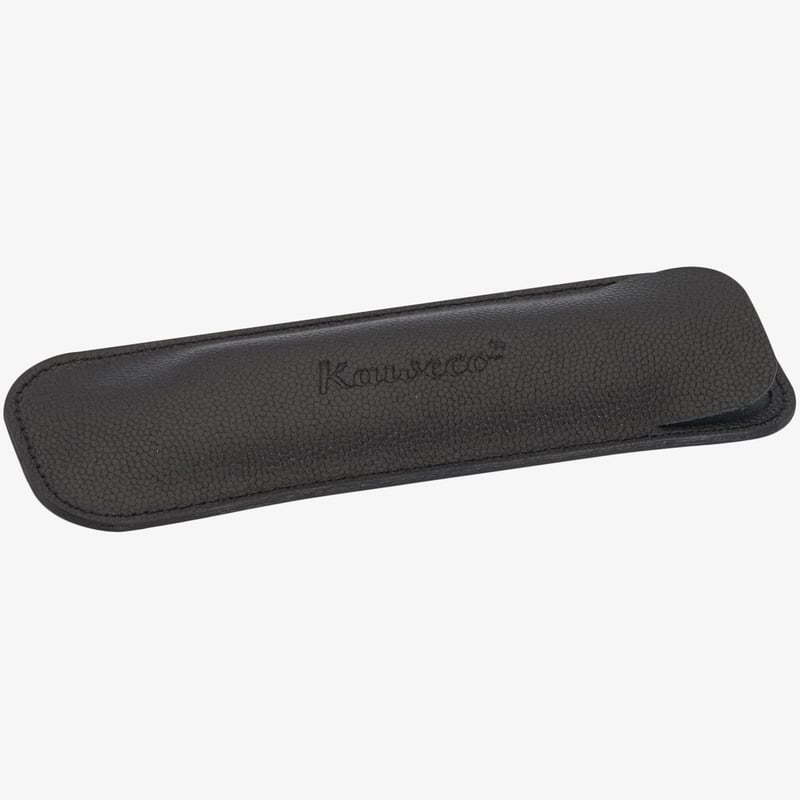 Kaweco Kaweco Eco Leather Pouch for Regular Pens - Black - Double