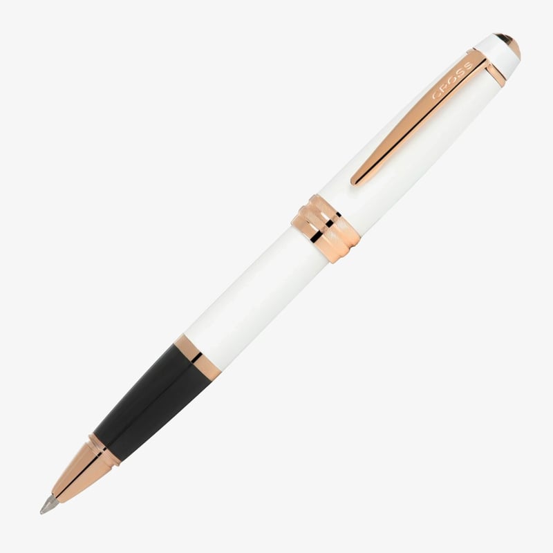 Cross Cross Bailey Rollerball Pen - Pearlescent White Lacquer