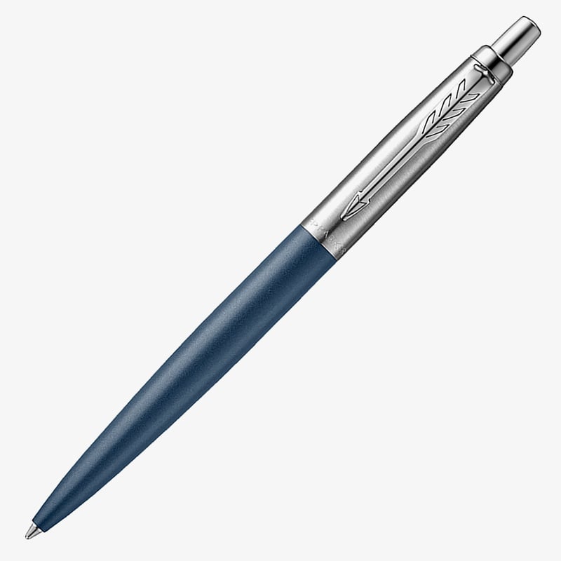 Parker Parker Jotter XL Ballpoint Pen - Primrose Matte Blue Chrome Trim
