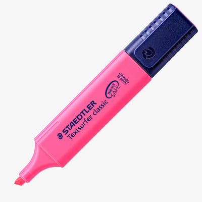 Staedtler Textsurfer Classic Highlighter - Pink