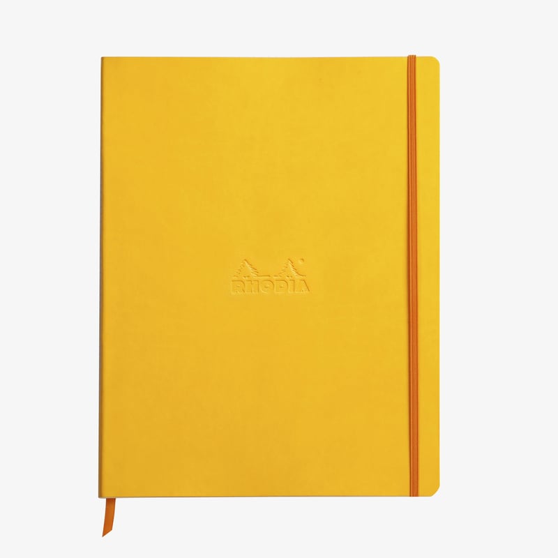 Rhodia Rhodia Softcover Notebook - A4 - Daffodil Yellow - Lined