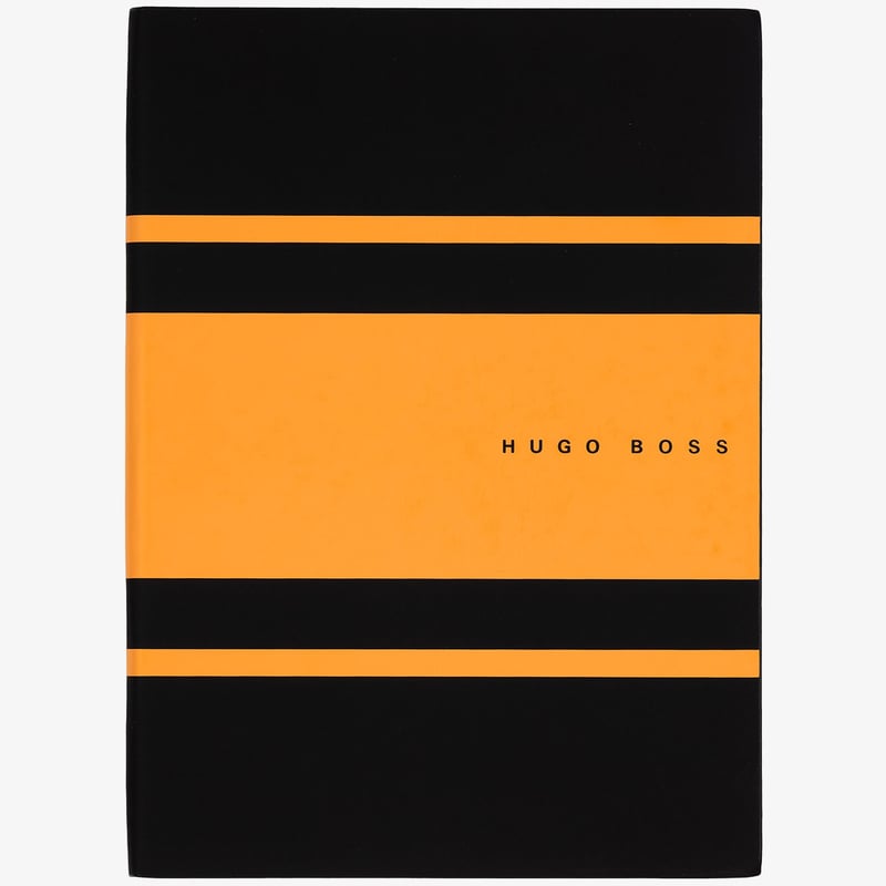 Hugo Boss Gear A5 Notepad - Matrix Yellow