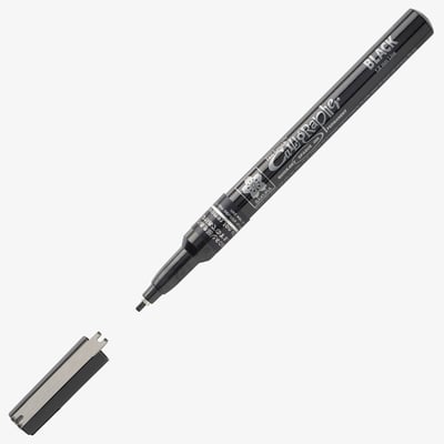 Sakura Pen-Touch Calligraphy Marker - Fine - Black