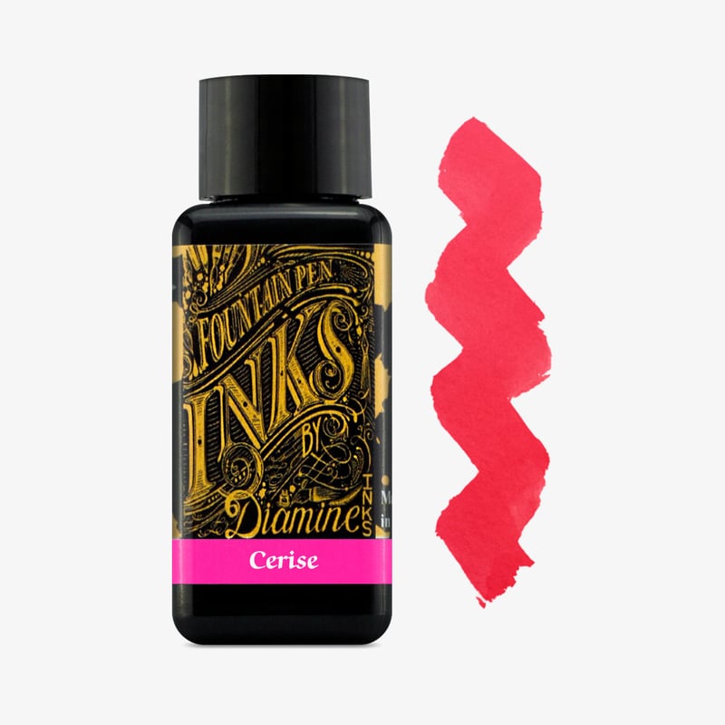 Diamine Inks Diamine Ink Bottle 30ml - Cerise