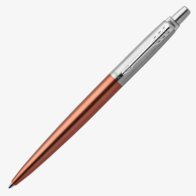 Parker Parker Jotter Ballpoint Pen - Chelsea Orange Chrome Trim