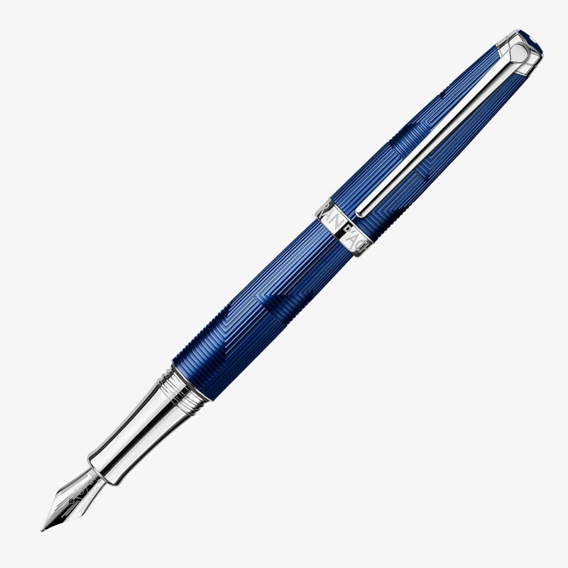 Caran d'Ache Caran d'Ache Léman Fountain Pen - Bleu Marin