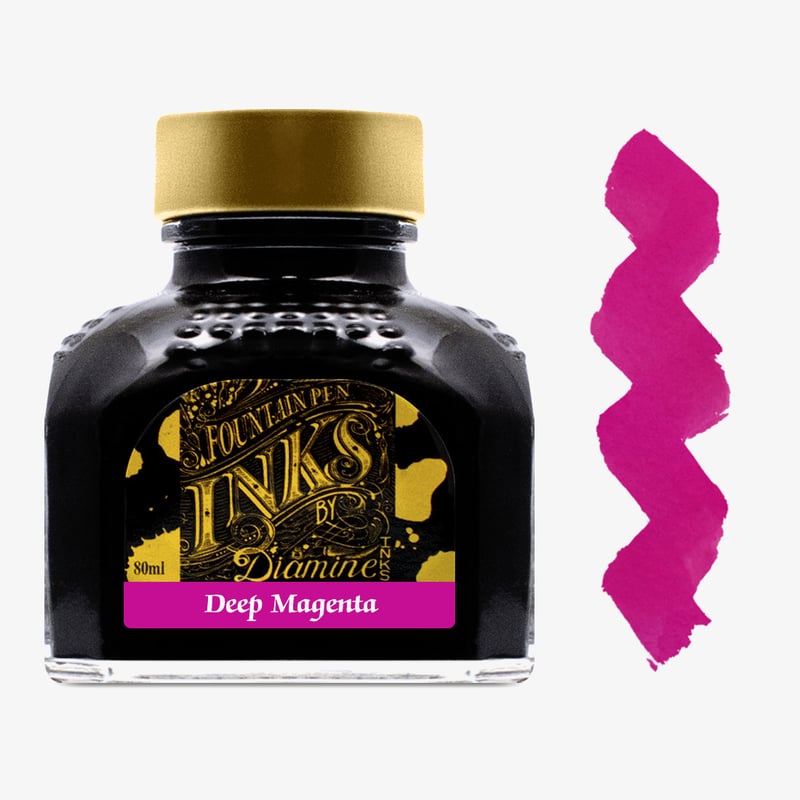 Diamine Inks Diamine Ink Bottle 80ml - Deep Magenta