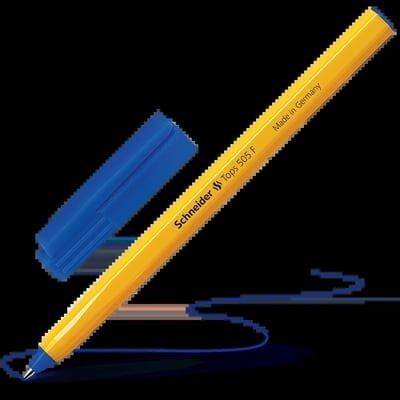 Schneider Tops 505 Ballpoint Pen - Fine - Blue