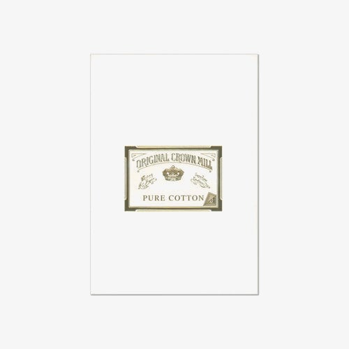 White Pure Cotton A4 writing pad with its cover
