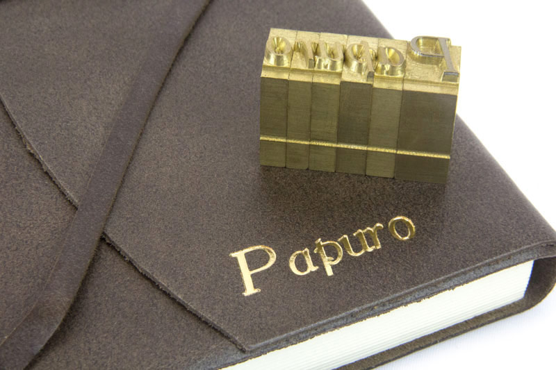 Gold embossing