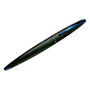 Cross ATX Ballpoint Pen - Basalt Black Blue PVD