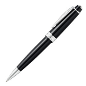 Cross Bailey Light Ballpoint Pen - Black Chrome Trim - Picture 1