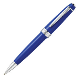 Cross Bailey Light Ballpoint Pen - Blue Chrome Trim