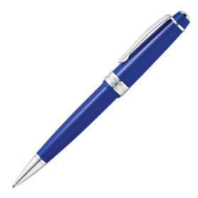 Cross Bailey Light Ballpoint Pen - Blue Chrome Trim - Picture 1