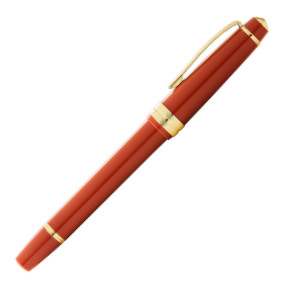 Cross Bailey Light Fountain Pen - Amber Resin with Gold Plated Trim - Picture 3
