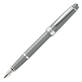 Cross Bailey Light Fountain Pen - Grey Chrome Trim