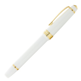 Cross Bailey Light Rollerball Pen - White Resin with Gold Plated Trim - Picture 3