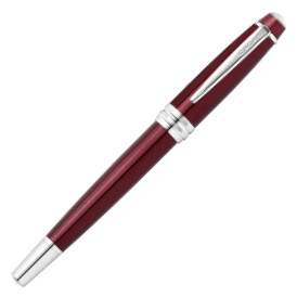 Cross Bailey Rollerball Pen - Red Lacquer Chrome Trim - Picture 2