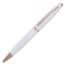 Cross Calais Ballpoint Pen - Pearlescent White Lacquer