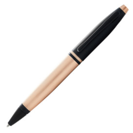 Cross Calais Ballpoint Pen - Rose Gold Black Trim